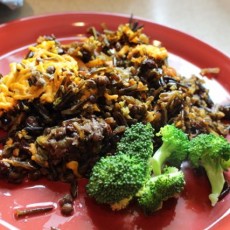 Persian Lentils and Wild Rice